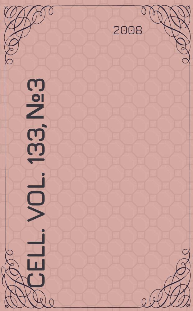 Cell. Vol. 133, № 3
