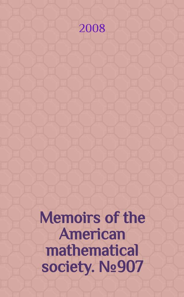 Memoirs of the American mathematical society. № 907 : Spinor genera in characteristic 2