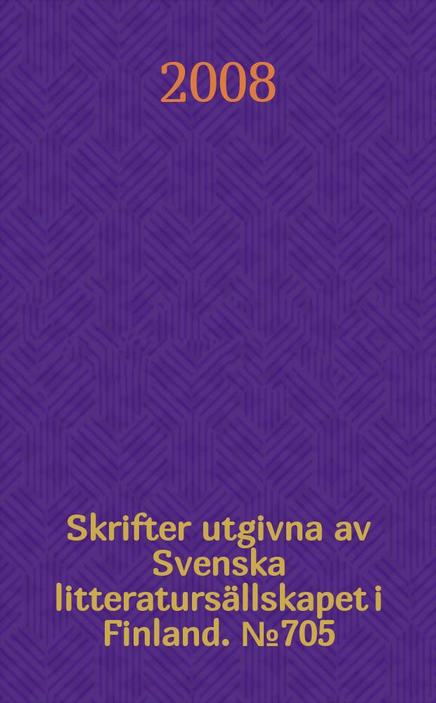 Skrifter utgivna av Svenska litteratursällskapet i Finland. № 705 : Eliten, riket och riksdelningen = Элита, богачи и распределение богатства: социальные сети и географические перемещения между Швецией и Финляндией, 1720-1820