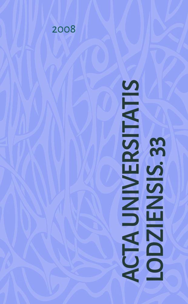 Acta Universitatis Lodziensis. 33 : Dyskursywne i niedyskursywne obrazy rzeczywistości = Образы современности в диалогогах и без них