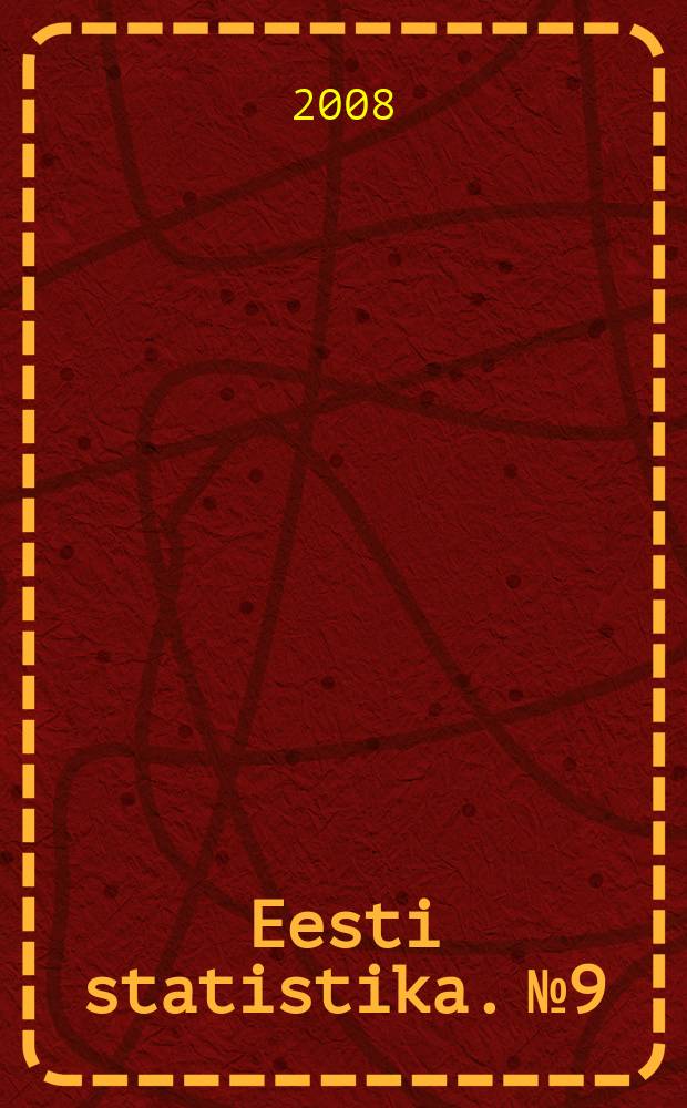 Eesti statistika. № 9