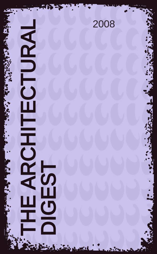 The Architectural digest : A pictorial digest of outstanding architecture, interior decorating and landscaping Established 1920. Vol. 65, № 4