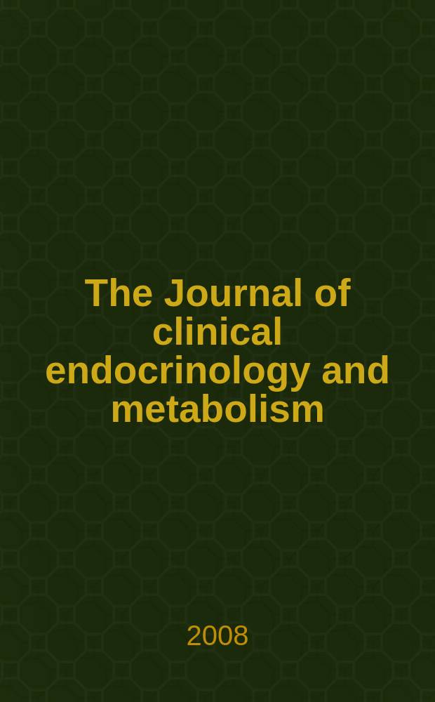 The Journal of clinical endocrinology and metabolism : Official journal of the Endocrine society. Vol. 93, № 12