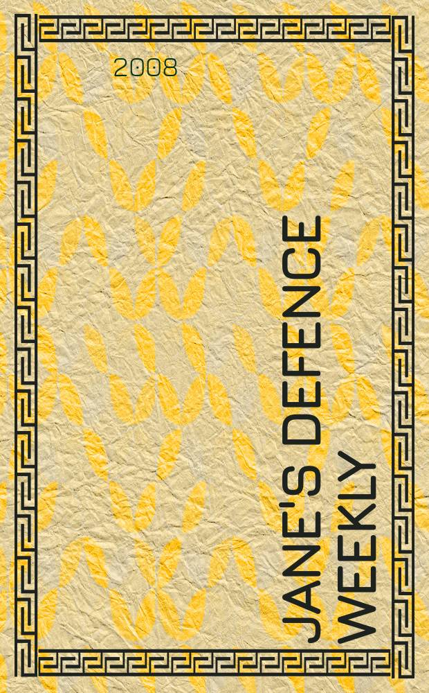 Jane's defence weekly : An intern. Thomson publ. Vol. 45, № 17