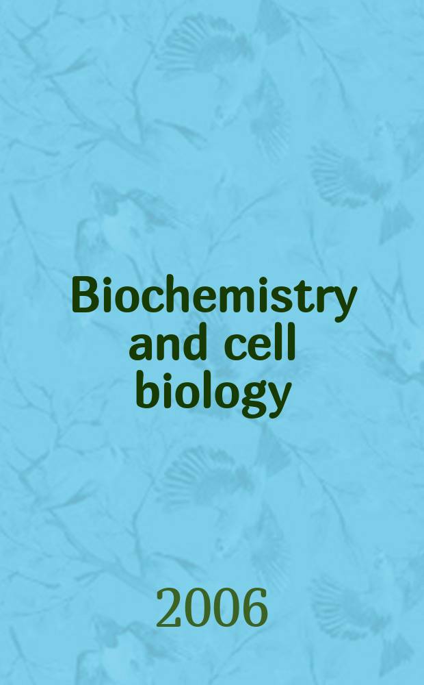 Biochemistry and cell biology : Formerly "Canadian journal of biochemistry a cell biology". Vol. 84, № 3 : 7th International conference on lactoferrin