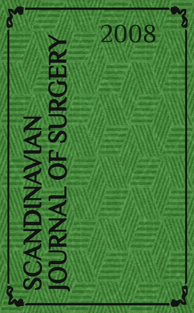 Scandinavian journal of surgery : SJS Offic. organ for the Finn. surgical soc. a. the Scand. surgical soc. Vol. 97, № 4 : The surgery of the hand and upper extremity = Свежие новости в хирургии кисти.