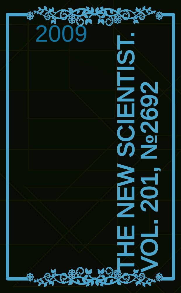 The New scientist. Vol. 201, № 2692