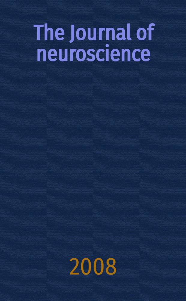 The Journal of neuroscience : The official journal of the Society for neuroscience. Vol. 28, № 42