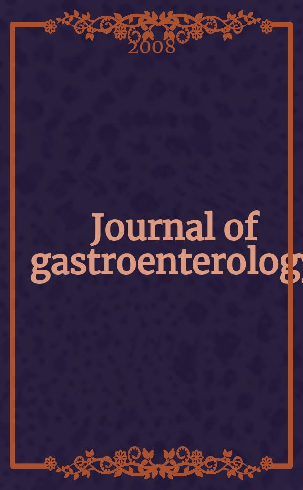 Journal of gastroenterology : Off. publ. of the Jap. soc. of gastroenterology. Vol. 43, № 11