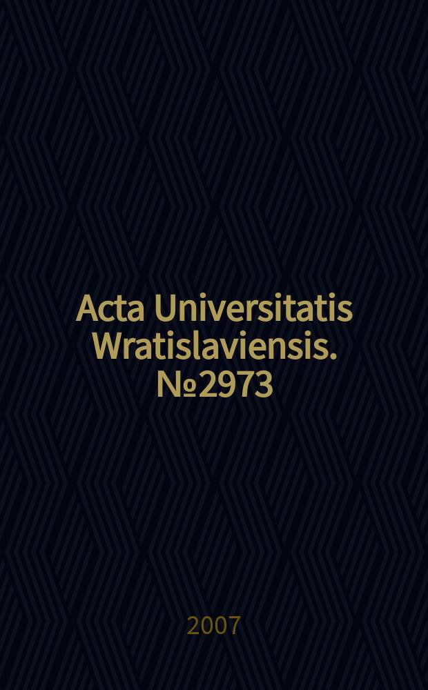 Acta Universitatis Wratislaviensis. № 2973 : Europa - ziemia obiecana? = Европа - земля обетованная? Опыт европейских стран в интеграции иммигрантов