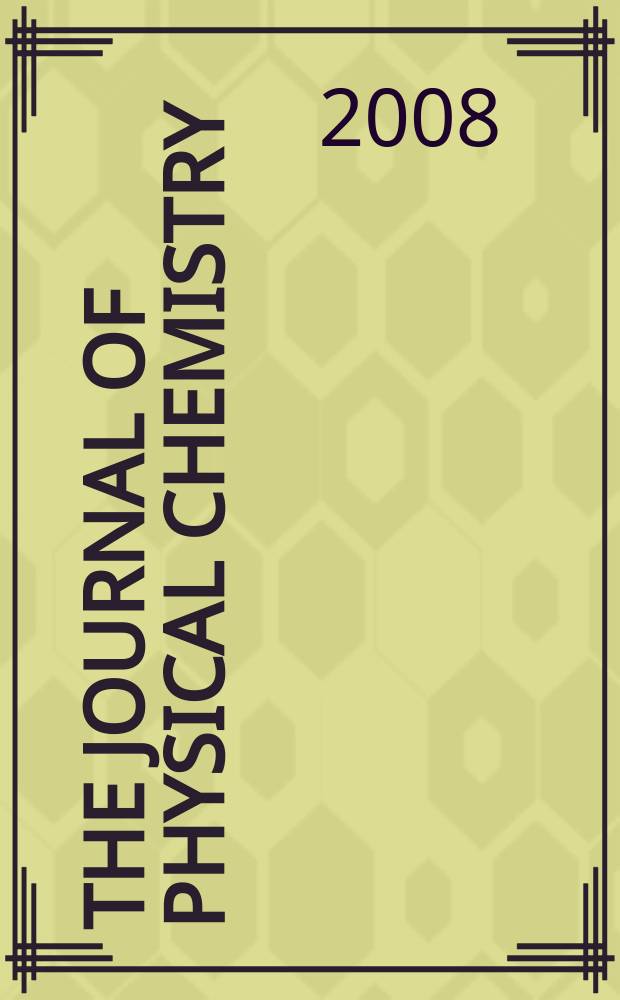 The Journal of physical chemistry : JPCHAx. Vol. 112, № 44