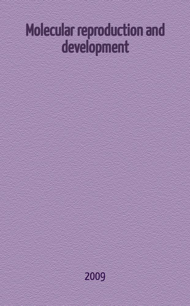 Molecular reproduction and development : Incorporating Gamete research. Vol. 76, № 2