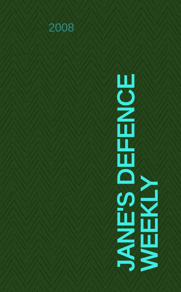 Jane's defence weekly : An intern. Thomson publ. Vol. 45, № 50