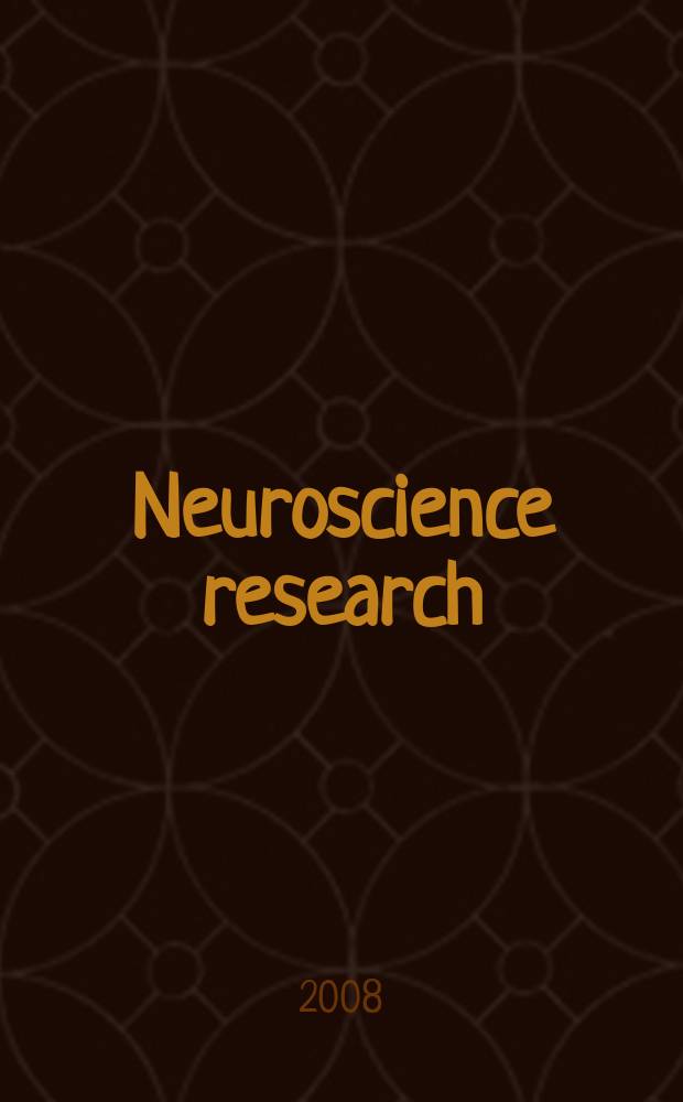 Neuroscience research : The offic. j. of the Japan neuroscience soc. Vol. 61, № 3
