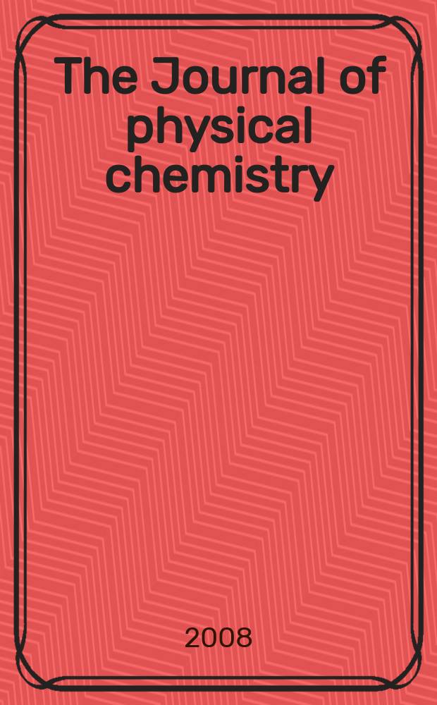 The Journal of physical chemistry : JPCHAx. Vol. 112, № 50 : Karl Freed Festschrift