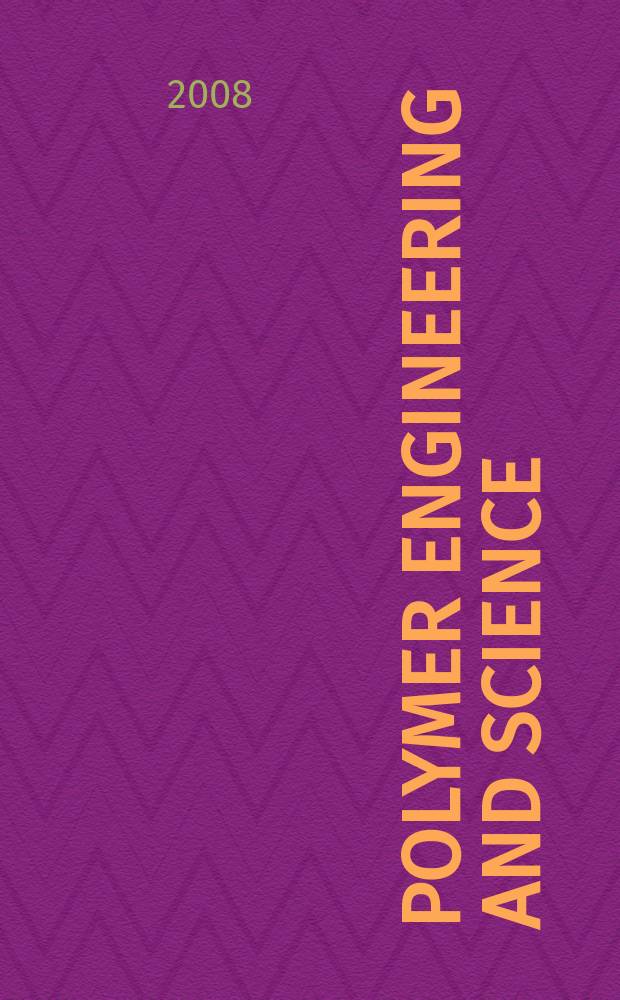 Polymer engineering and science : Formerly SPE transactions. Vol. 48, № 11