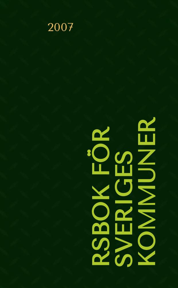 Årsbok för Sveriges kommuner