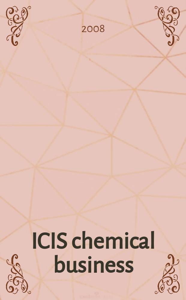 ICIS chemical business : regional intelligence global analysis. Vol. 273, № 16