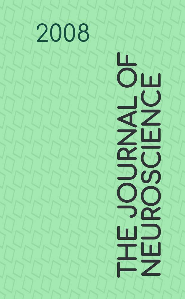 The Journal of neuroscience : The official journal of the Society for neuroscience. Vol. 28, № 8
