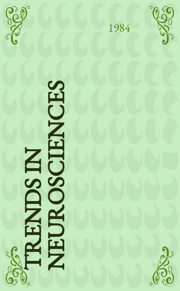 Trends in neurosciences : TINS. Vol. 7, № 9