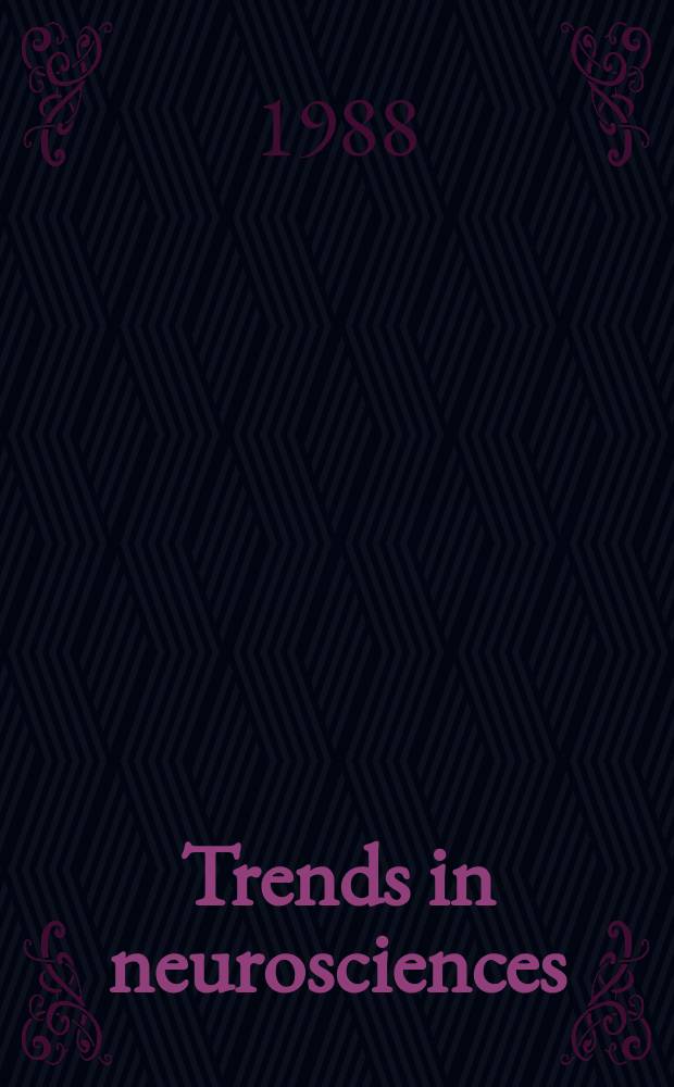 Trends in neurosciences : TINS. Vol. 11, № 9