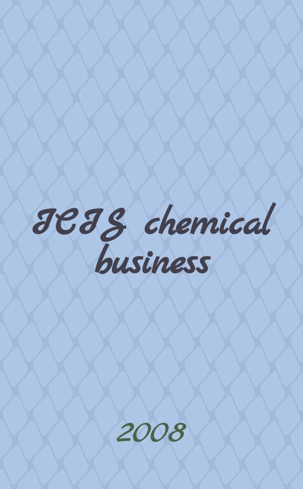 ICIS chemical business : regional intelligence global analysis. Vol. 273, № 17