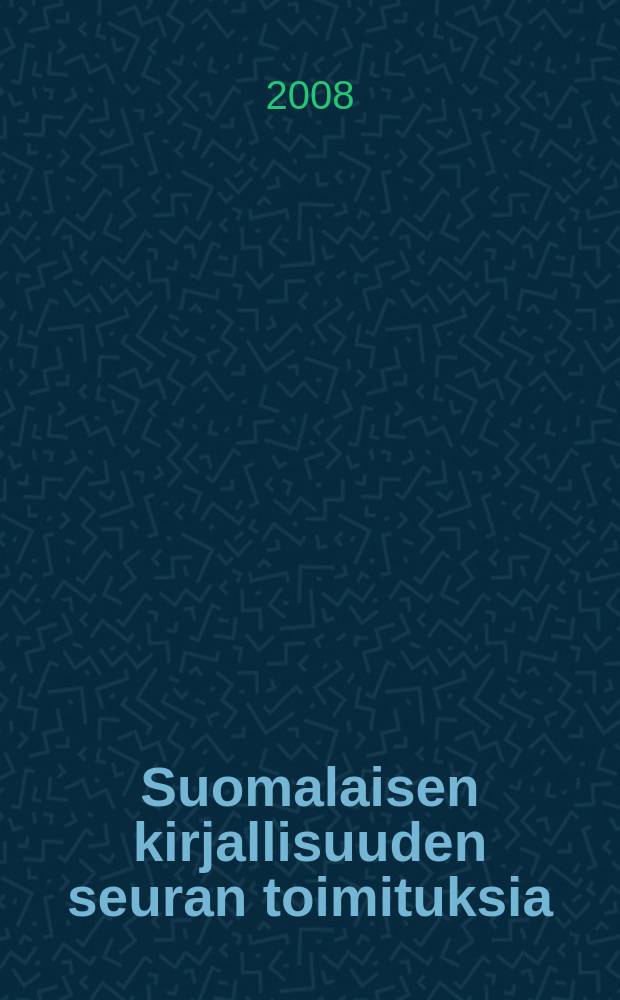 Suomalaisen kirjallisuuden seuran toimituksia : Sota Venäjällä, Venäjä sodassa = Русская война, Россия в состоянии войны