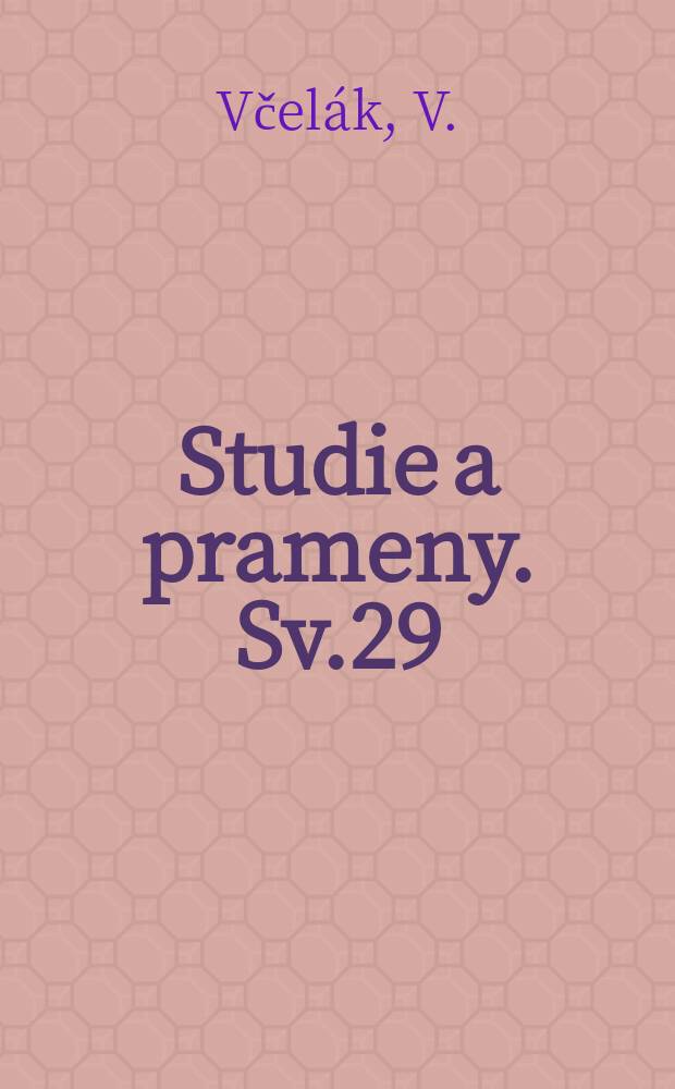 Studie a prameny. Sv.29 : Chemie und Technologie des Montanwachses