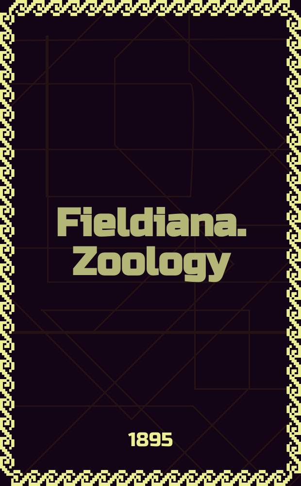 Fieldiana. Zoology