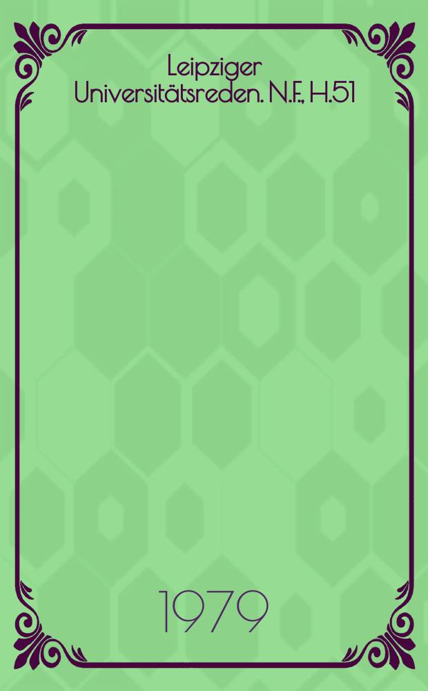 Leipziger Universitätsreden. N.F., H.51 : 120. Jahre "Grundrisse der Kritik ..."