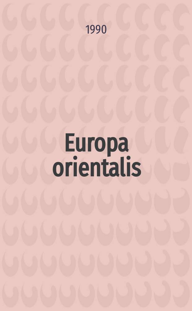 Europa orientalis