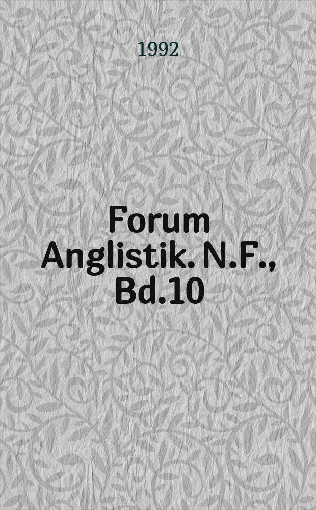Forum Anglistik. N.F., Bd.10 : Shakespeares "Fiendlike Queens"