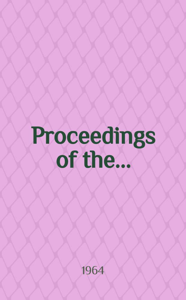 [Proceedings of the]... : National SAMPE symposium