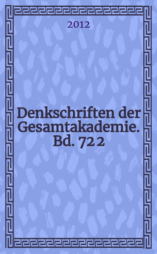Denkschriften der Gesamtakademie. Bd. 72[2] : Handbook of the pottery of the Egyptian Middle Kingdom = Указатель сосудов Древнего Египта среднего царства