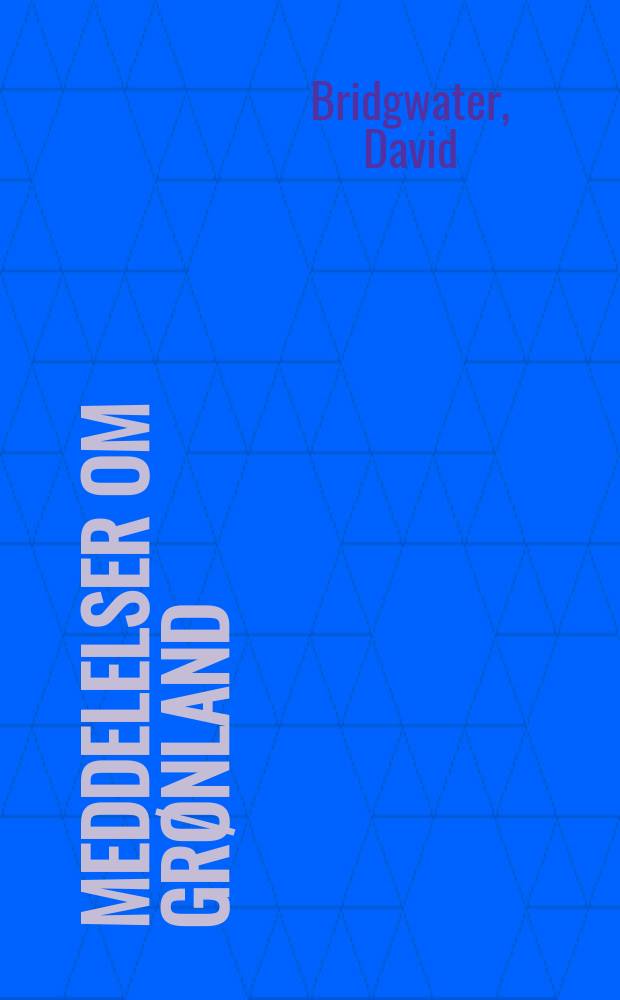 Meddelelser om Grønland : Udg. af Сommissionen for ledelsen af de geologiske og geographiske undersøkelser i Grønland. Bd. 179, № 4 : Isotopic age determinations from South Greenland and their geological setting = Изотопное определение возраста(геол.) южной Гренландии и ее геологическое положение.