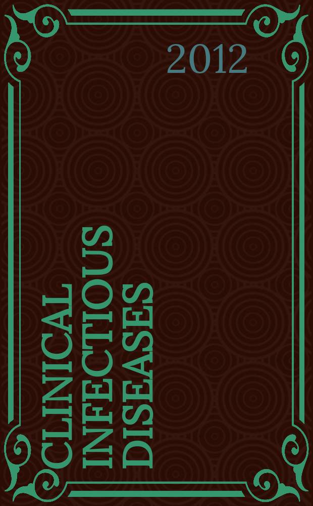 Clinical infectious diseases : (formerly Reviews of infectious diseases) An offic. publ. of the Infectious diseases soc. of America. 2012 к vol. 54, suppl. 4 : The World health organization HIV drug resistance prevention and assessment strategy: global, regional, and country progress = Стратегии ВОЗ для оценки и профилактики лекарственной устойчивости ВИЧ-инфекции: глобальный и региональный прогресс.