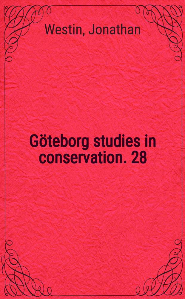 G&ouml;teborg studies in conservation. 28 : Negotiating 'culture', assambling a past = Преодоление "культурных" затруднений: визуализация прошлого