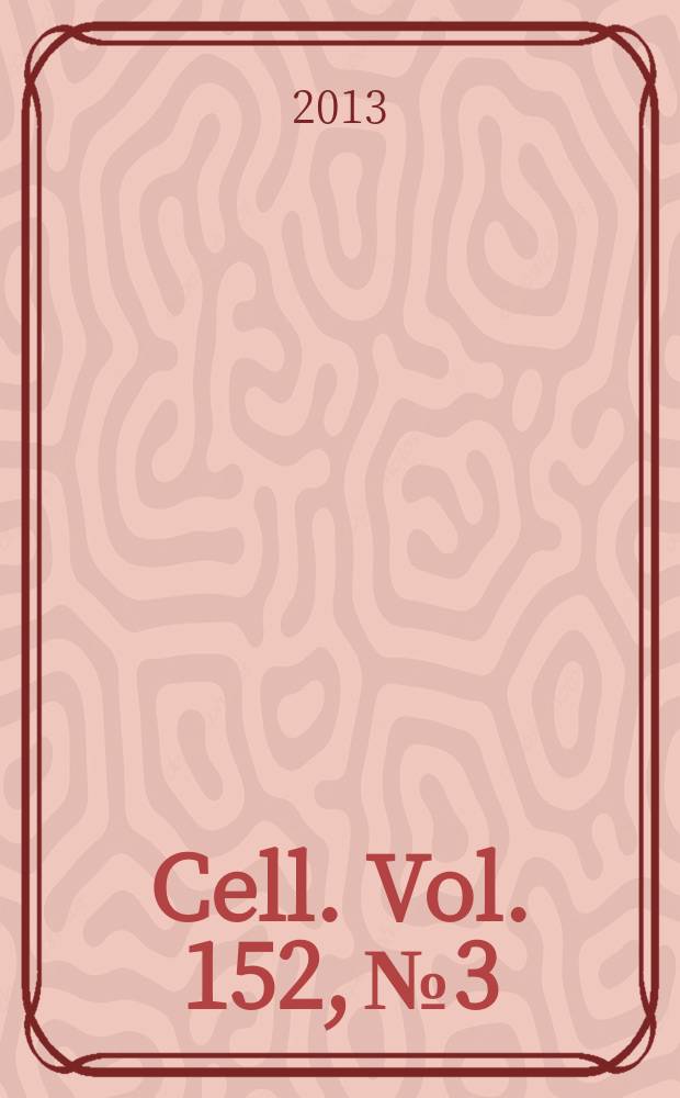 Cell. Vol. 152, № 3