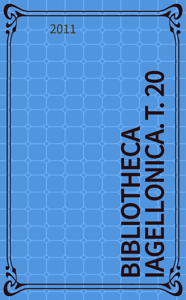 Bibliotheca Iagellonica. T. 20 : Ius municipale, to jest prawo miejskie majdeburskie, nowo z łacińskiego i z niemieckiego na polski język z pilnością i wiernie przełożone = Право города Магдебурга , полно и заново переведенное с латинского и немецкого языка (16 в.)
