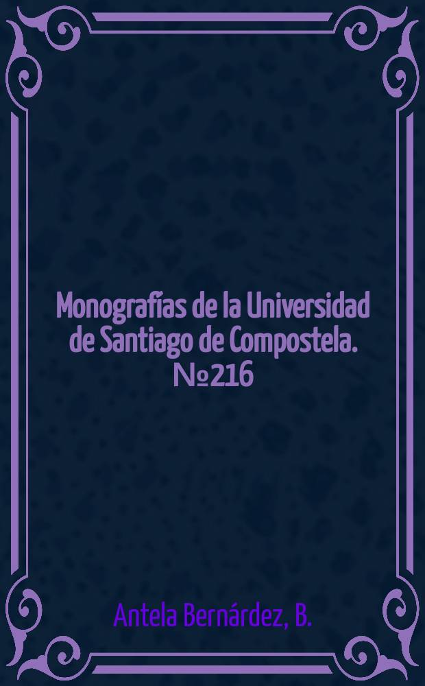 Monograf&iacute;as de la Universidad de Santiago de Compostela. №216 : Alexandre Magno e Atenas