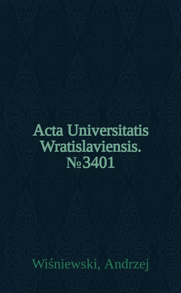 Acta Universitatis Wratislaviensis. № 3401 : Przejawy zachowań technologicznych ludzi u schyłku plejstocenu środkowego = Аспекты технологического поведения людей в конце среднего плейстоцена: На примере Центральной Европы