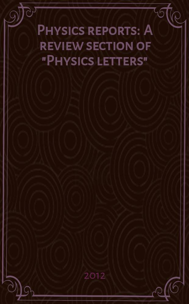 Physics reports : A review section of "Physics letters" (Sect. C). Vol. 514, № 1/2 : Deeply bound pionic states in heavy nuclei