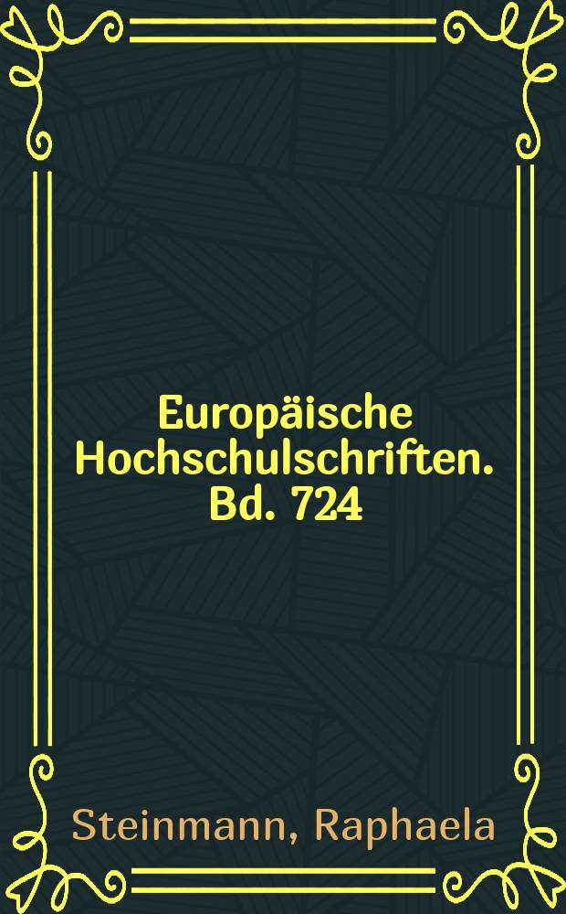 Europ&auml;ische Hochschulschriften. Bd. 724 : &Uuml;ber die Wahrung der W&uuml;rde des Menschen = Об охране человеческого достоинства