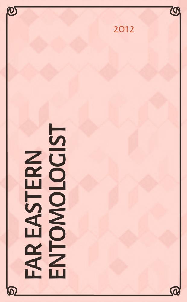 Far Eastern entomologist : J. publ. by Far East branch of the Russ. entomological soc. a. Lab. of entomology Inst. of biology a. pedology. № 253 : Four new species of the genus Kiefferulus Goetghebuer, 1922 (Diptera: Chironomidae) from Darjeeling Himalayas, India