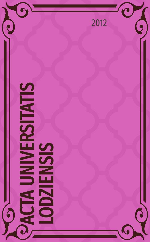 Acta Universitatis Lodziensis : Instrumenty i sposoby zarządzania kapitałem przedsiębiorstwa = Инструменты и способы управления капиталом предприятия