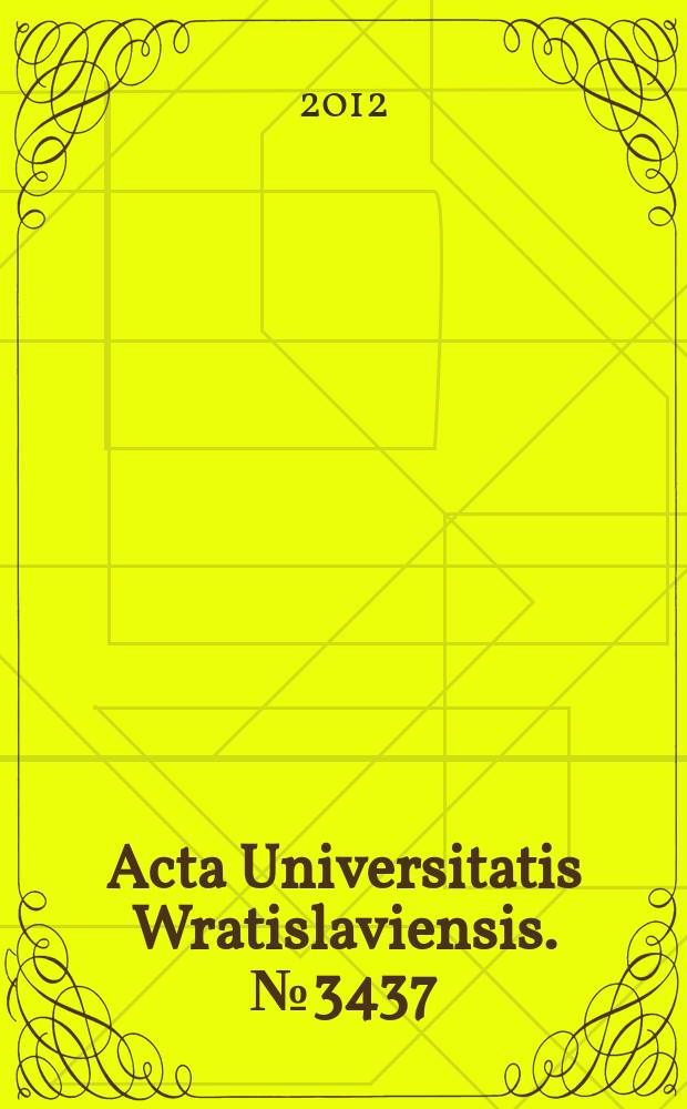 Acta Universitatis Wratislaviensis. № 3437 : &Uuml;bereinstimmungen und Differenzen = Единства и различия