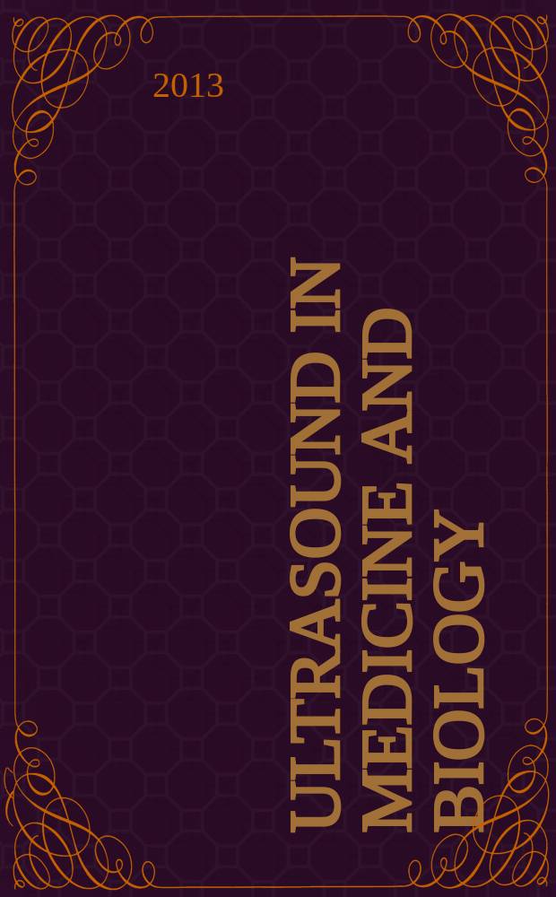 Ultrasound in medicine and biology : Offic. journal of the World federation for ultrasound in medicine and biology. Vol. 39, № 4