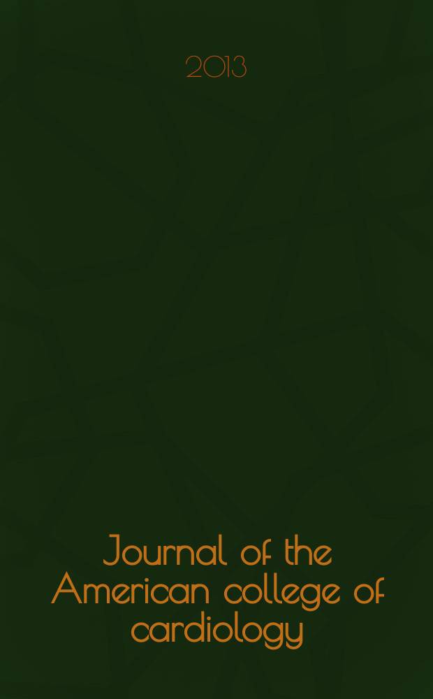 Journal of the American college of cardiology : JACC. Vol. 61, № 14