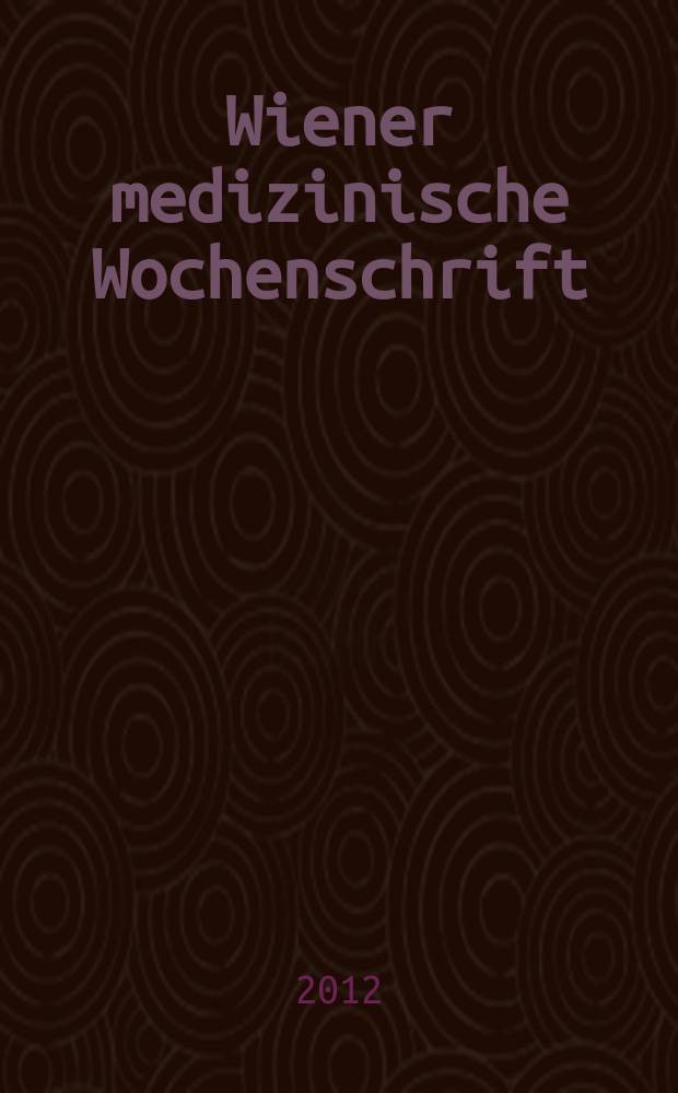 Wiener medizinische Wochenschrift : Kongressjournal. Bd. 9, H. 13 : Jahrestagung der Österreichischen Gesellschaft für Dermatologie und Venerologie = Ежегодный съезд австрийского общества дерматологии и венерологии
