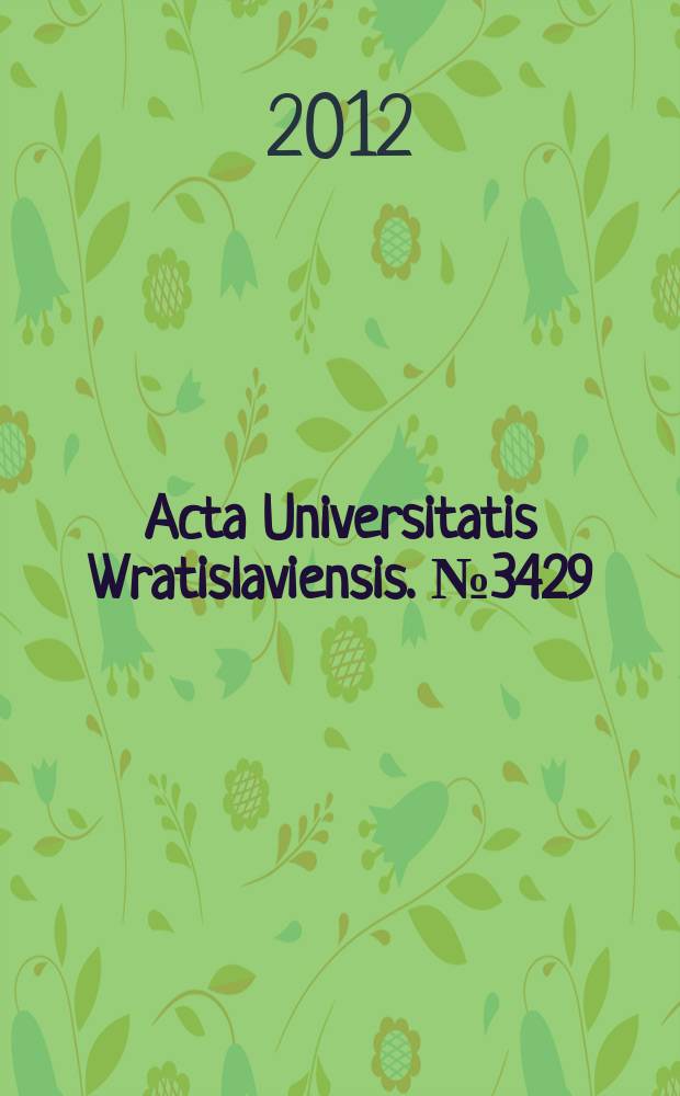 Acta Universitatis Wratislaviensis. № 3429 : The role of the translator in the translation of magazines on the example of Newsweek = Роль переводчика в переводе журналов на примере Newsweek: теория против практики